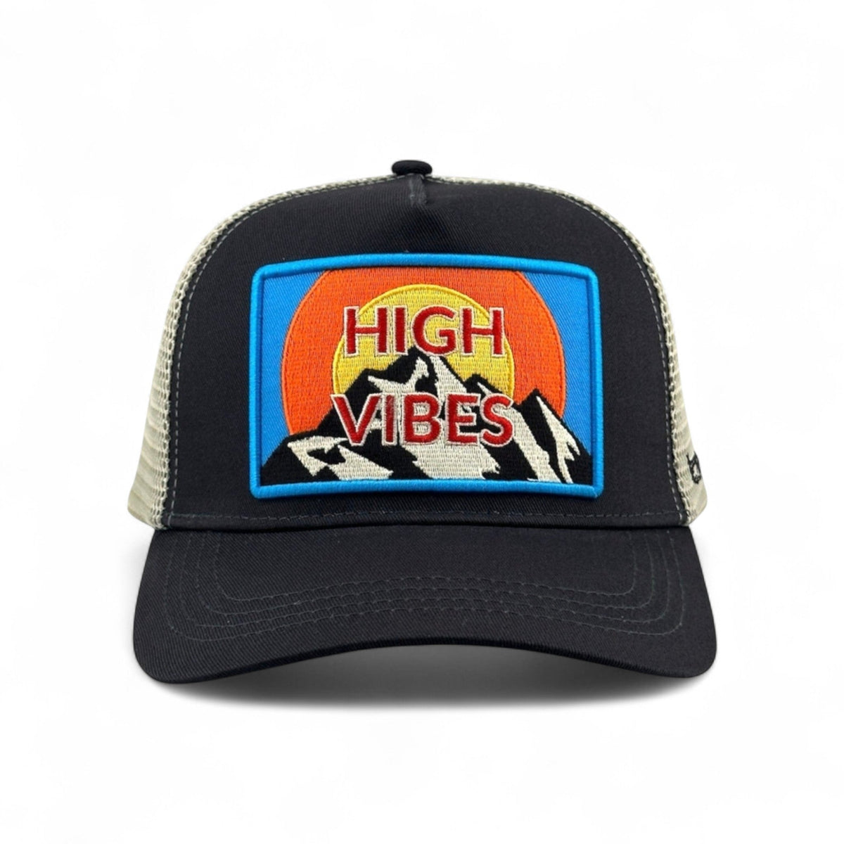High Vibes Trucker - Charcoal CHARCOAL