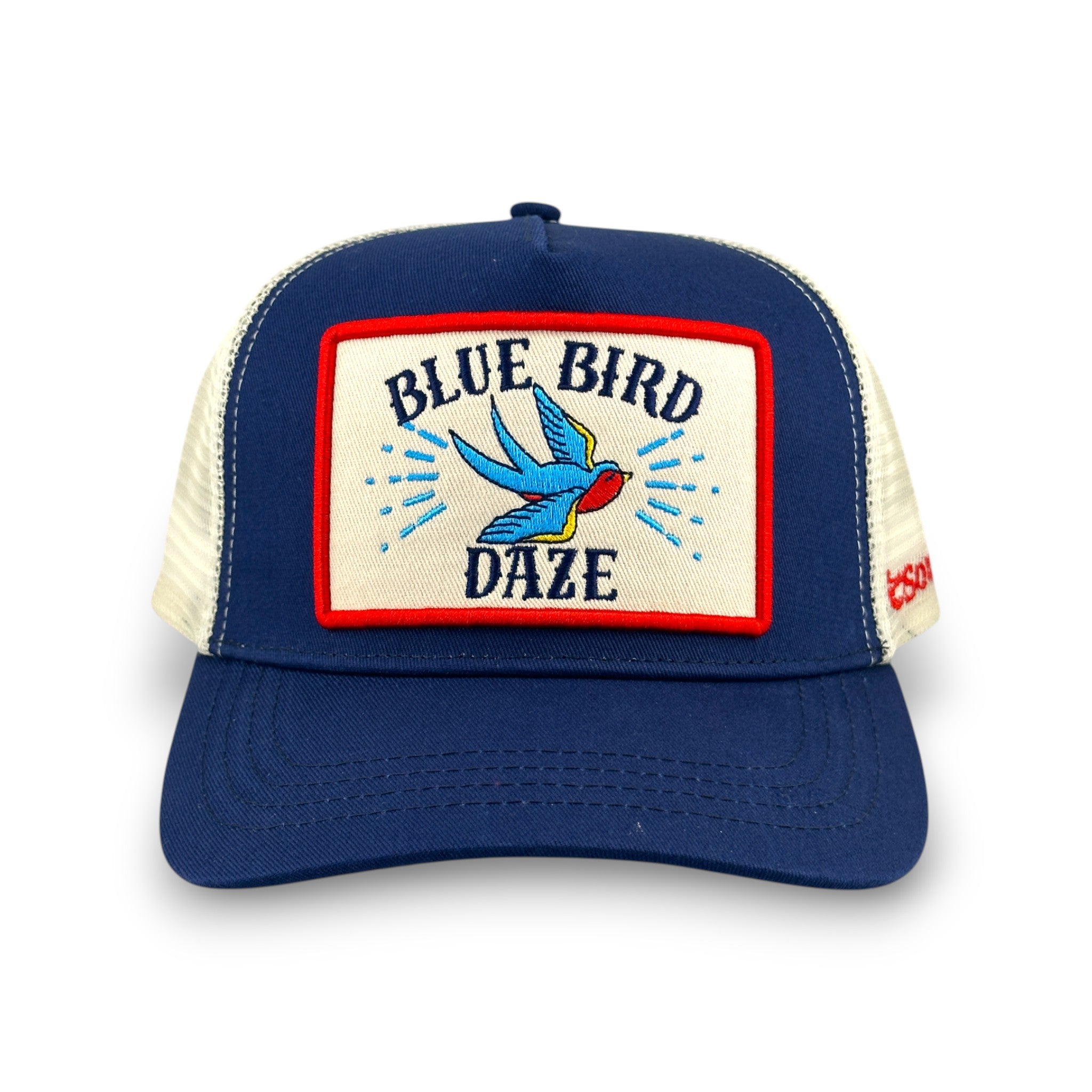Blue Bird Daze Trucker Hat - Navy