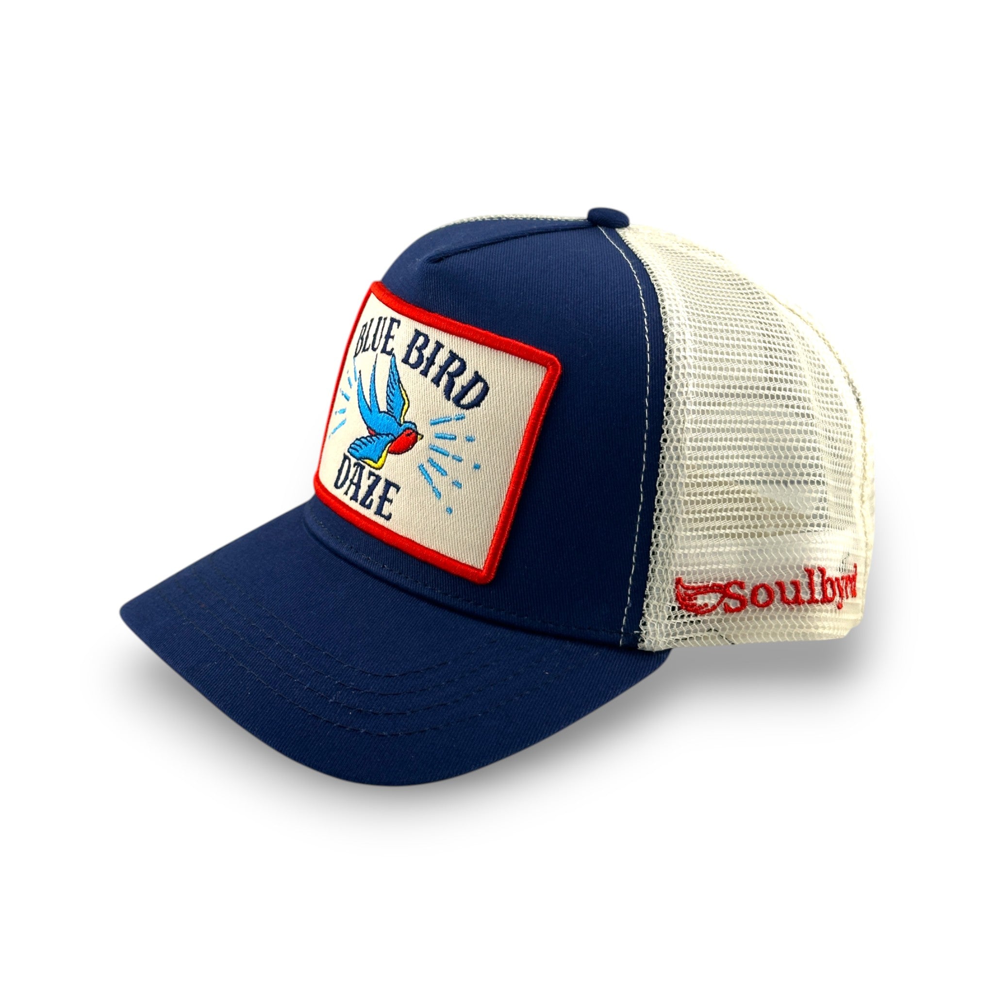 Blue Bird Daze Trucker Hat - Navy