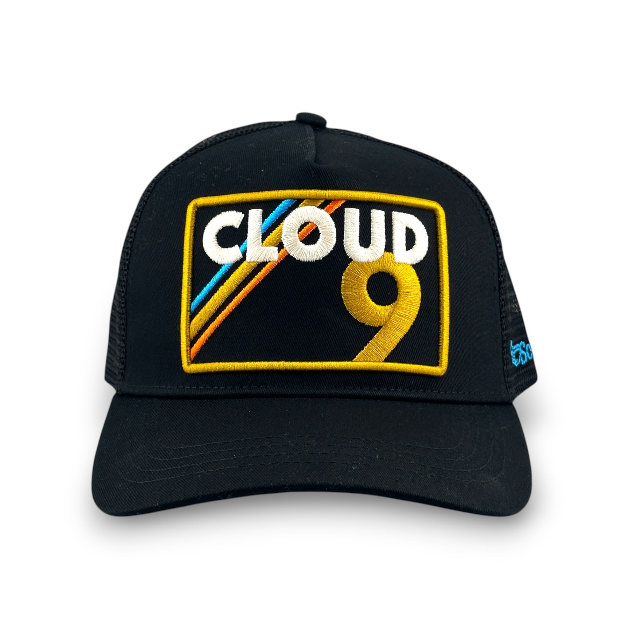 Cloud 9 Trucker Hat - Black