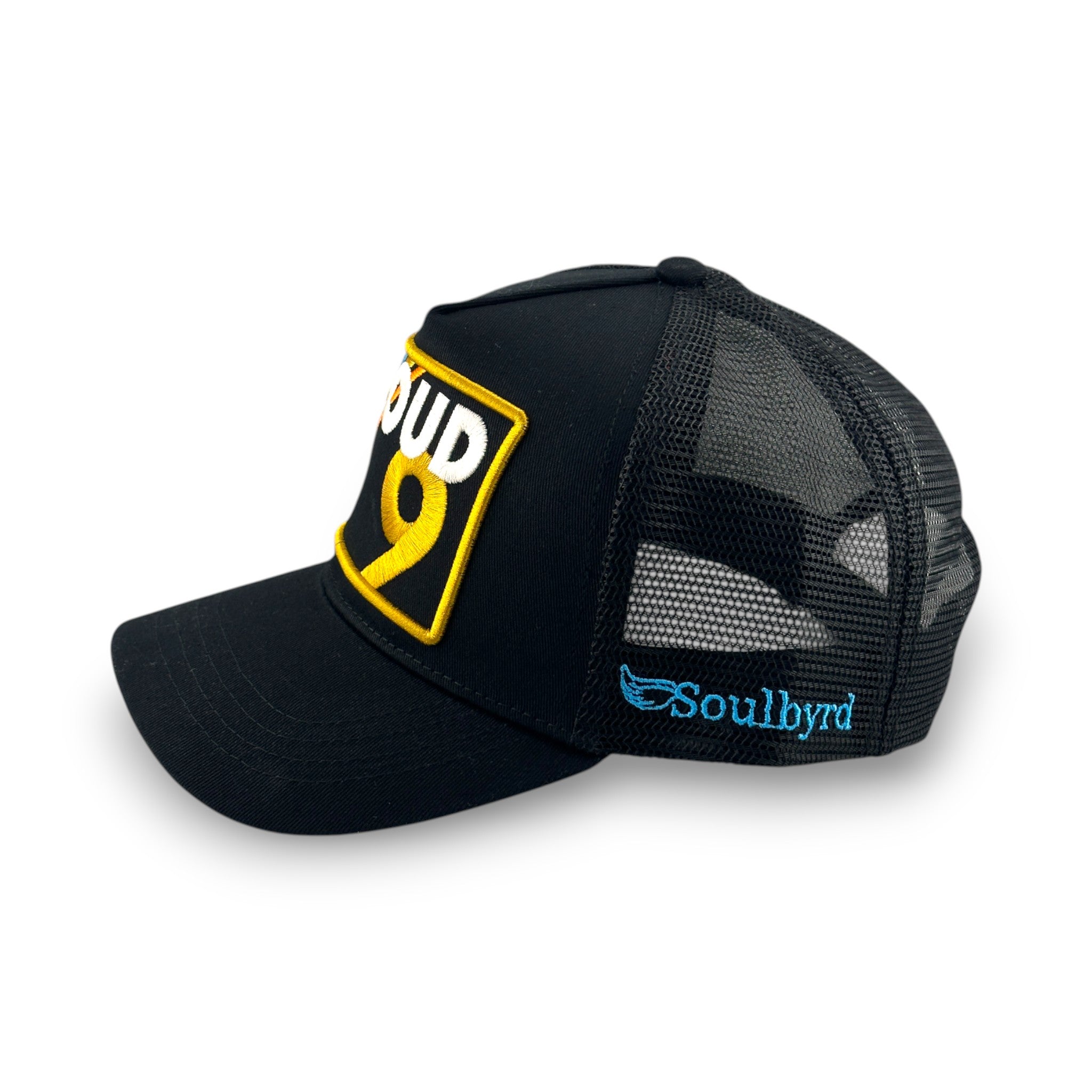 Cloud 9 Trucker Hat - Black