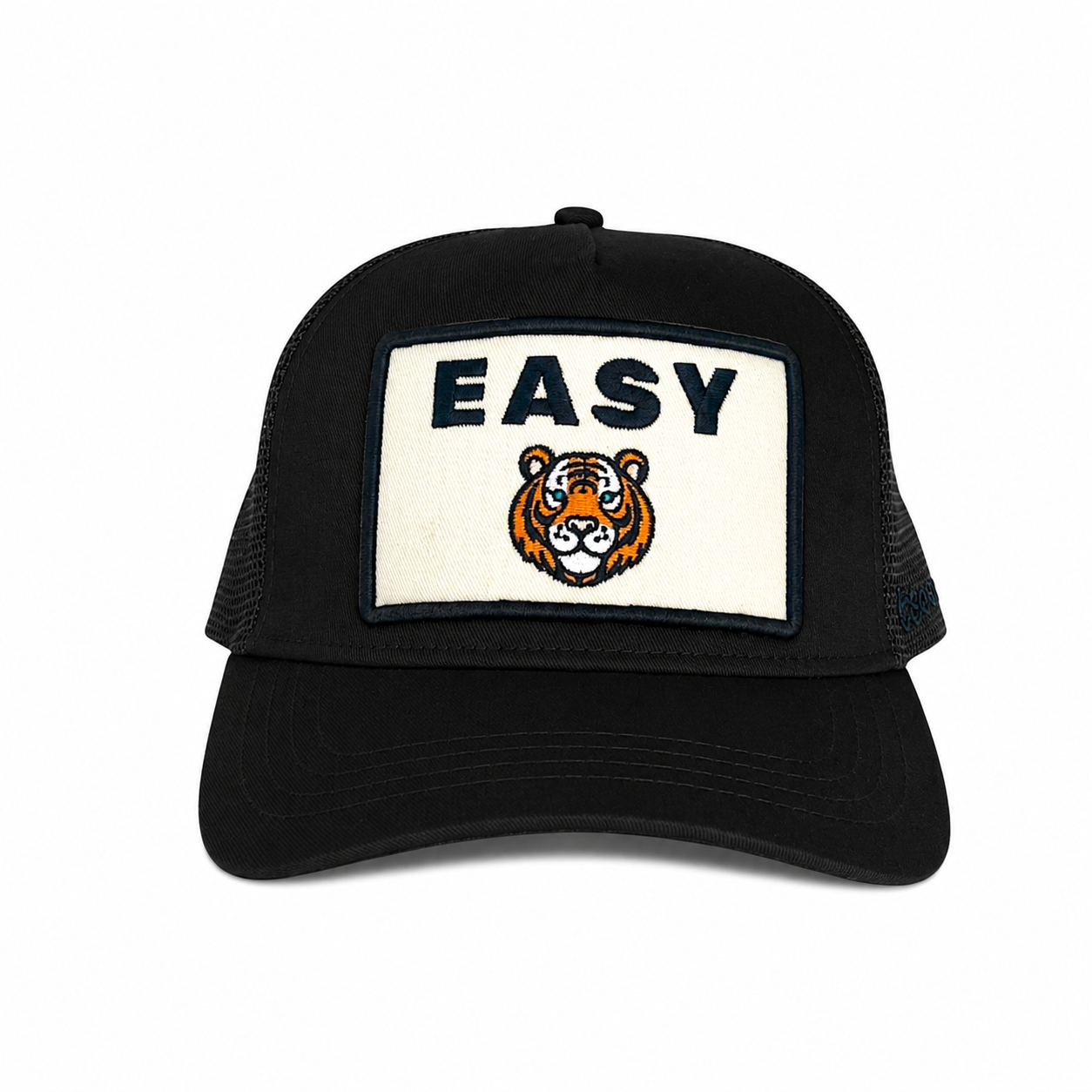Easy Tiger Trucker Hat - Black