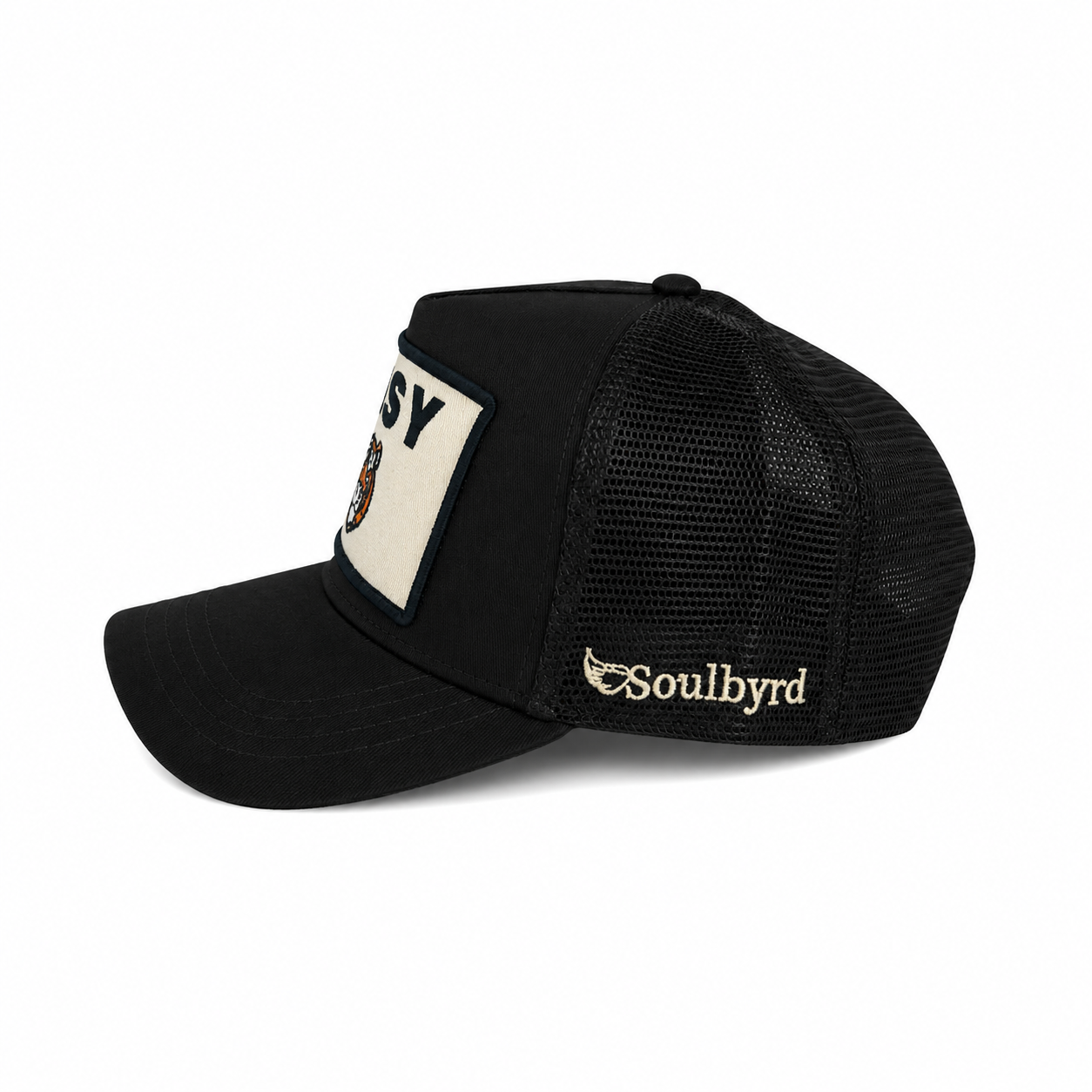 Easy Tiger Trucker Hat - Black