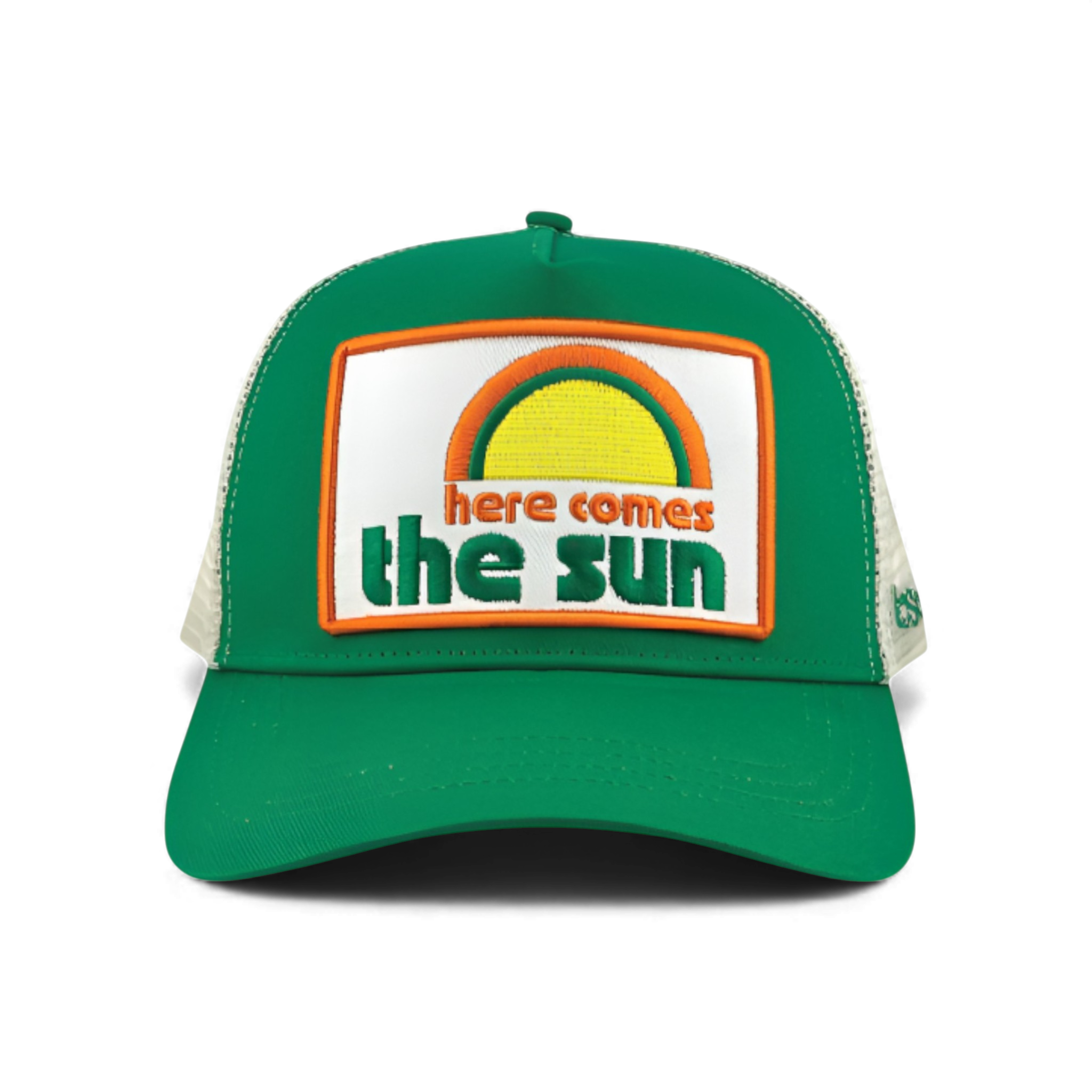 Here Comes the Sun Trucker Hat - Green