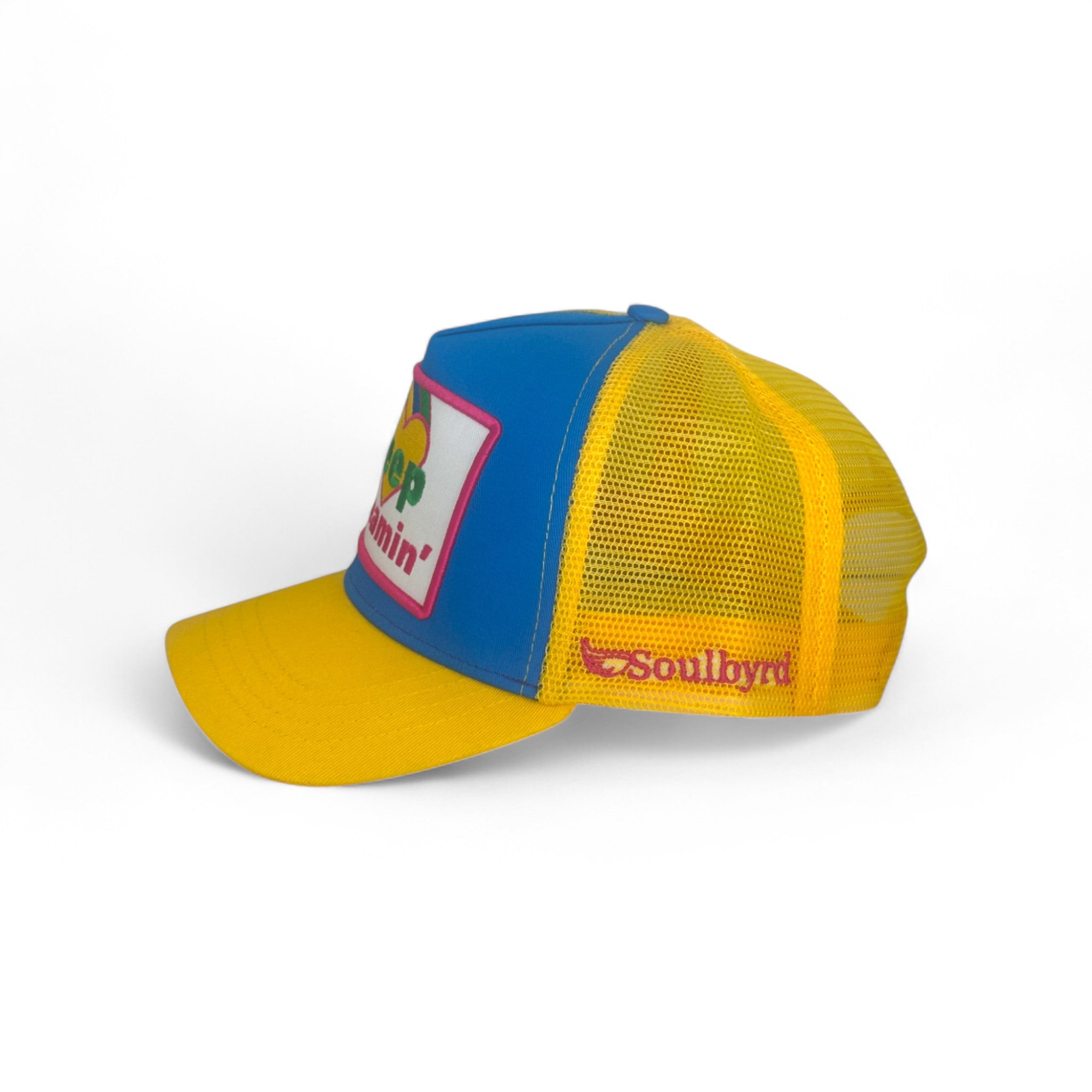 Keep Dreamin' Trucker - Blue/Yellow BLUE/YELLOW