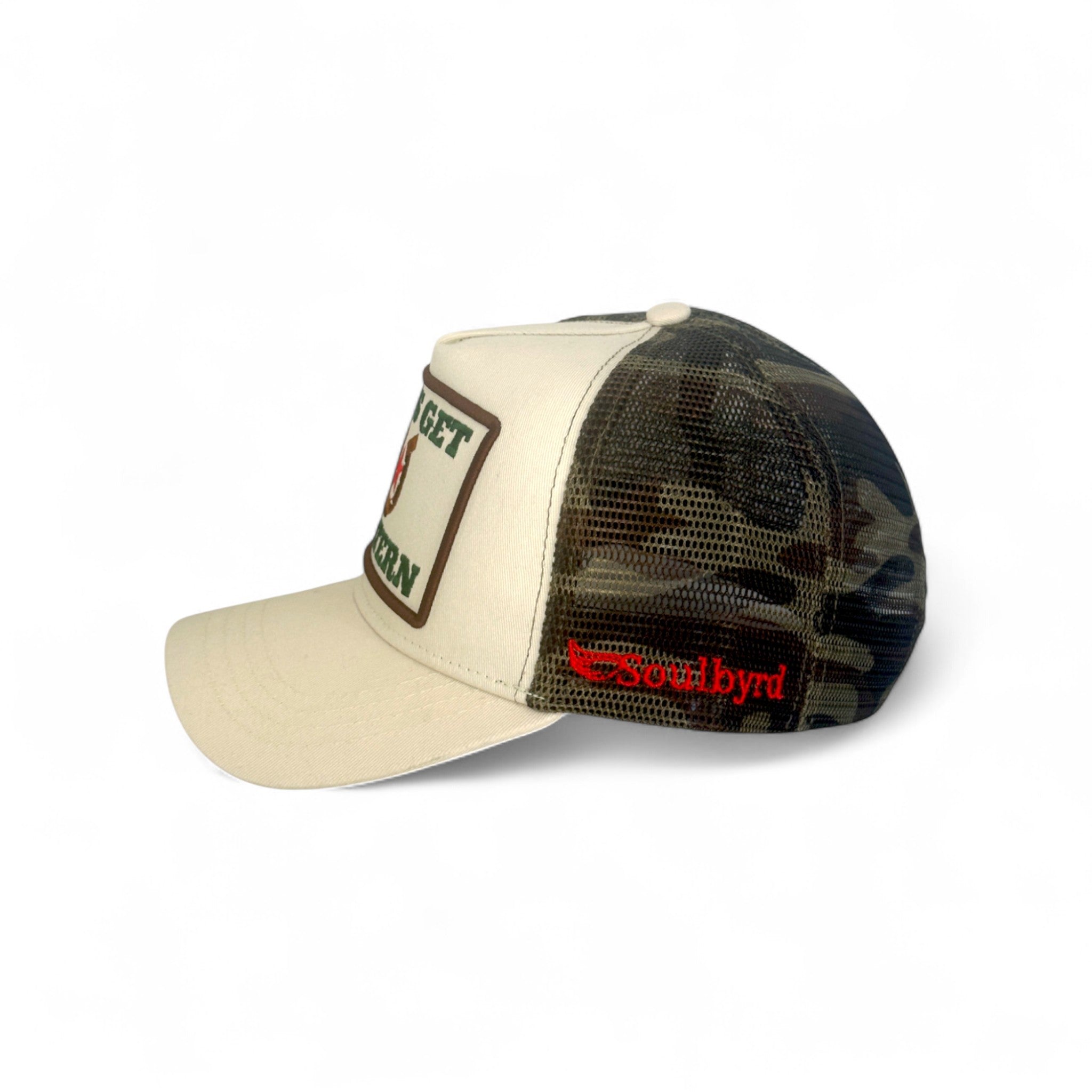 Let's Get Western Trucker - Camo CAMO