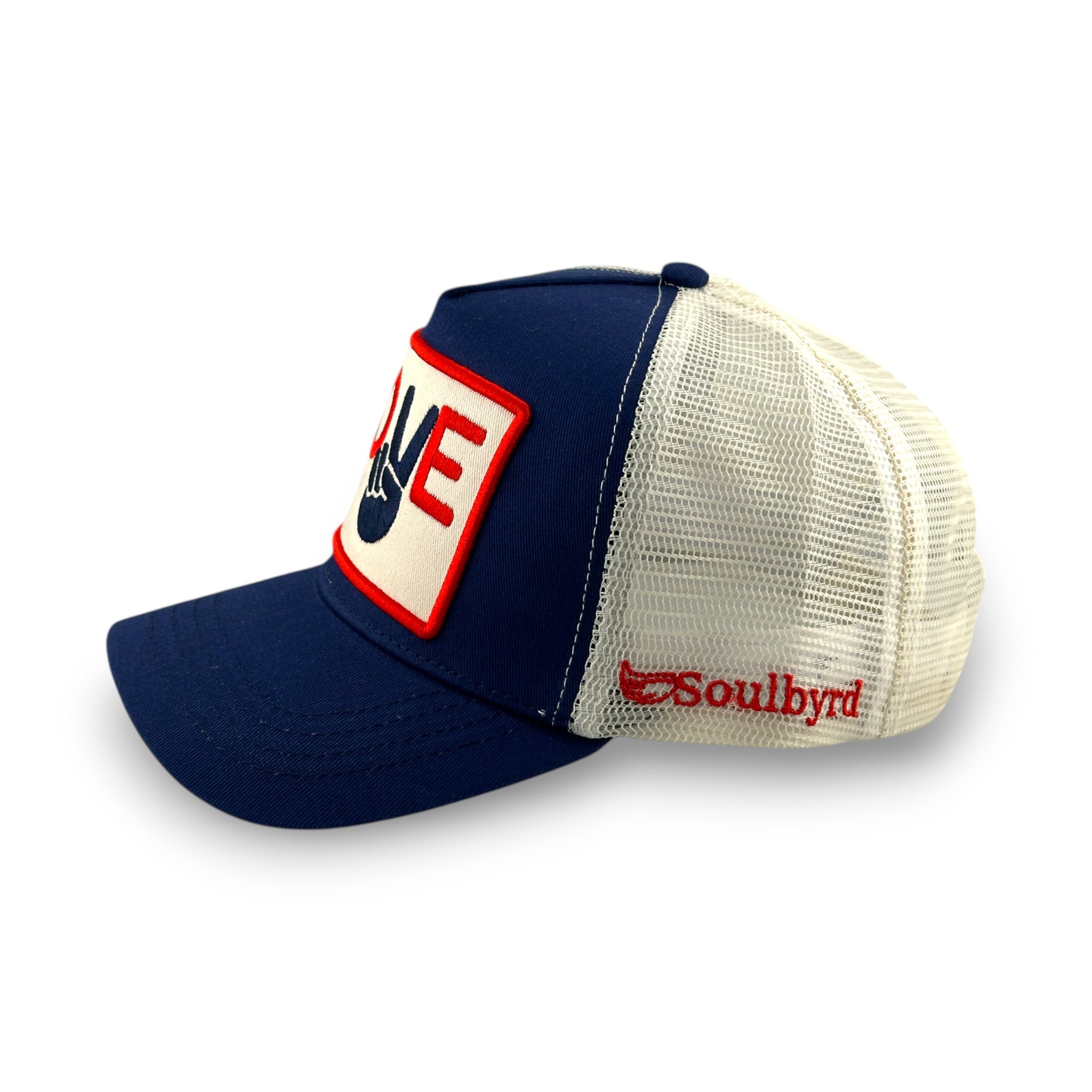 Love & Peace Trucker Hat - Navy