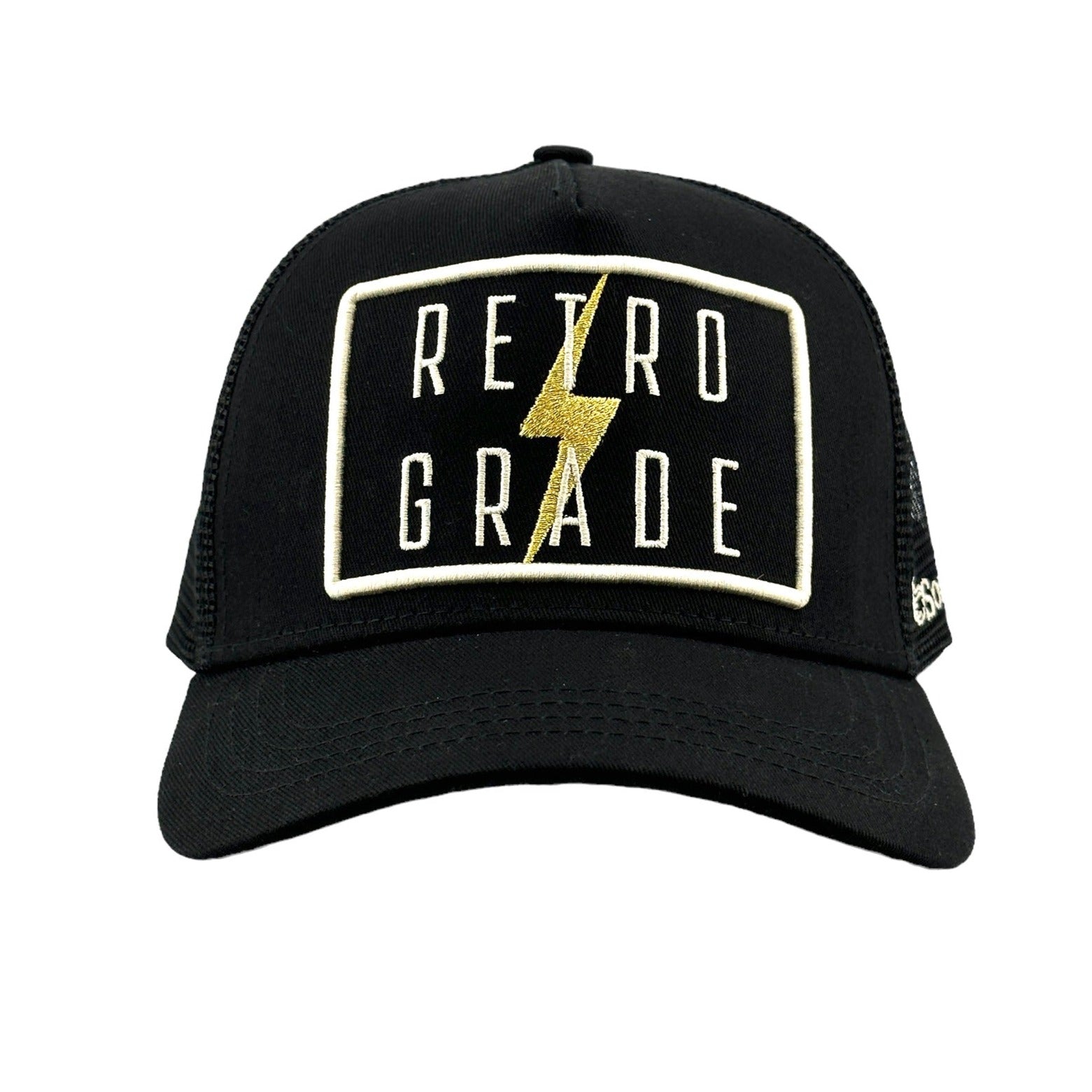 Retrograde Trucker - Black/Gold