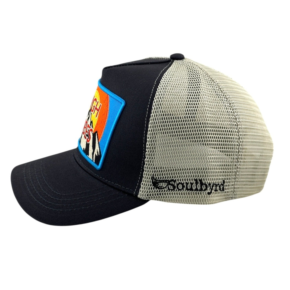 High Vibes Trucker - Charcoal