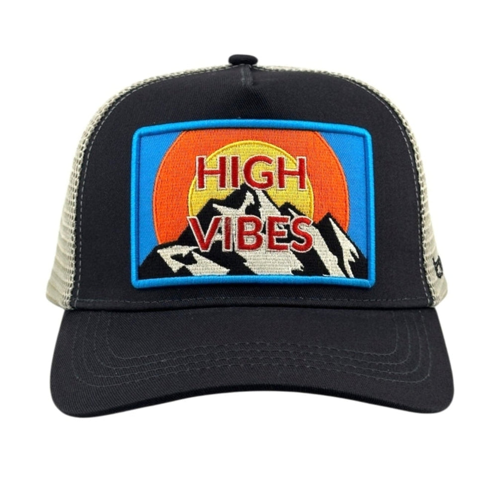 High Vibes Trucker - Charcoal