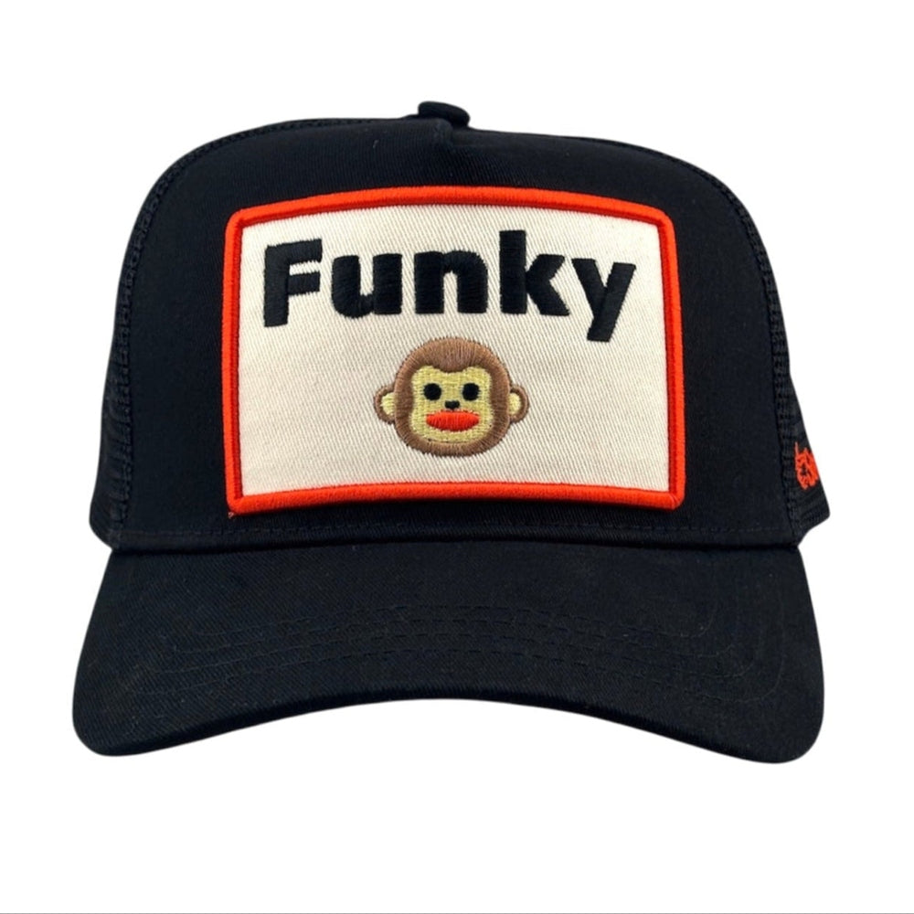 Funky Monkey Trucker - Black