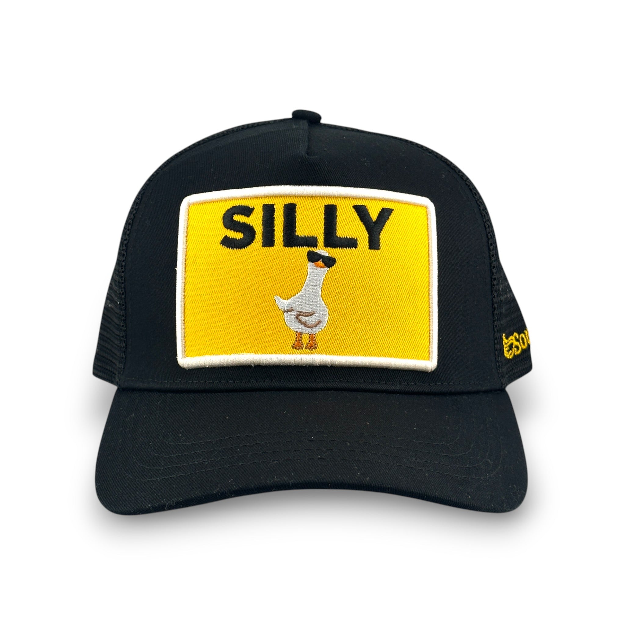 Silly Goose Trucker Hat - Black
