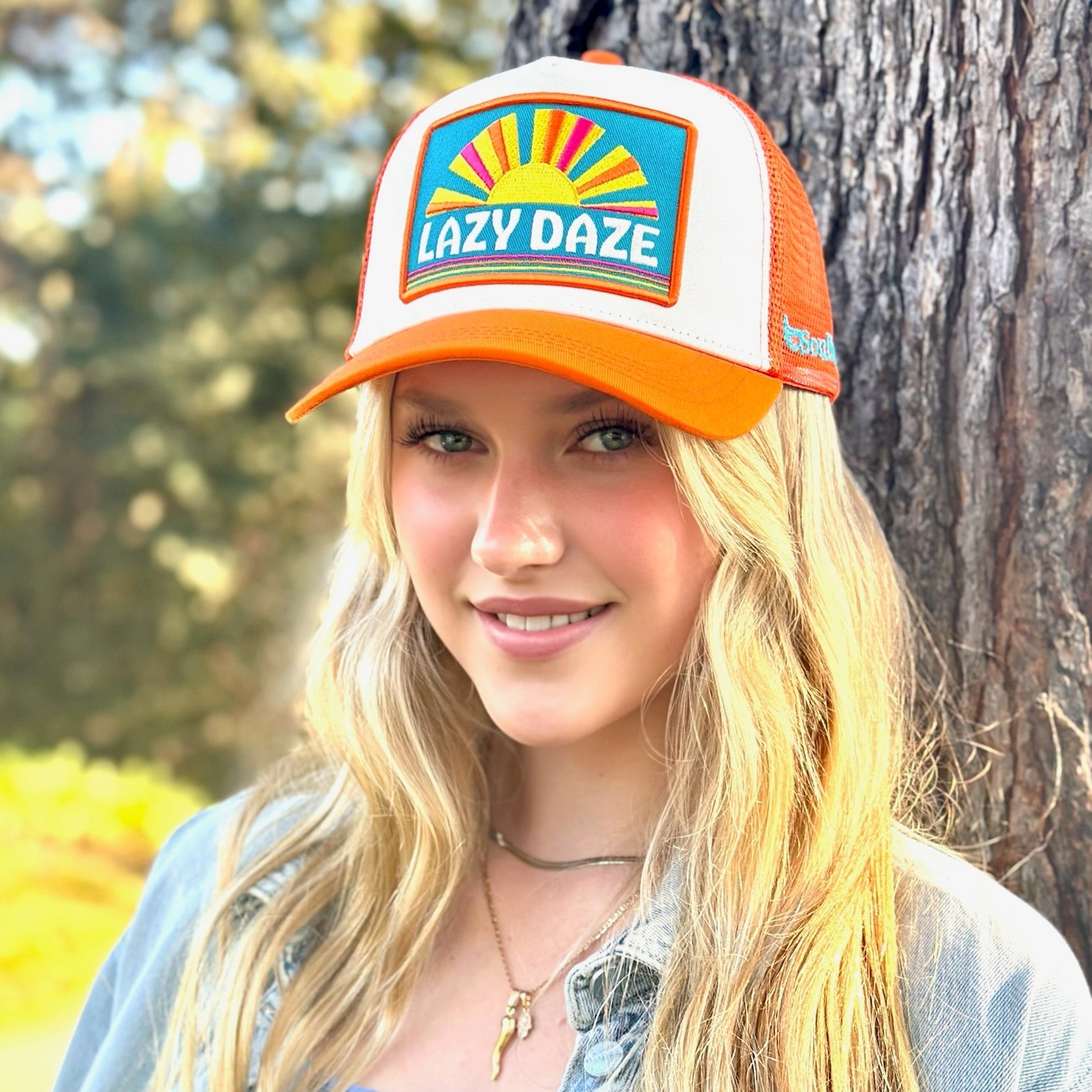 Lazy Daze Trucker - Orange
