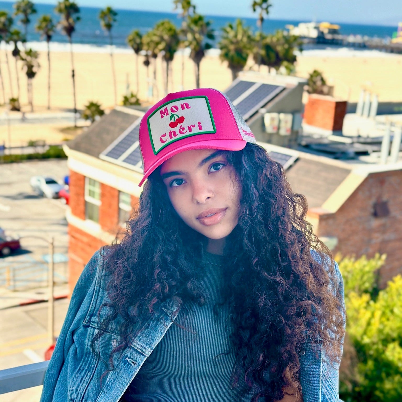 Mon Cheri Trucker - Pink