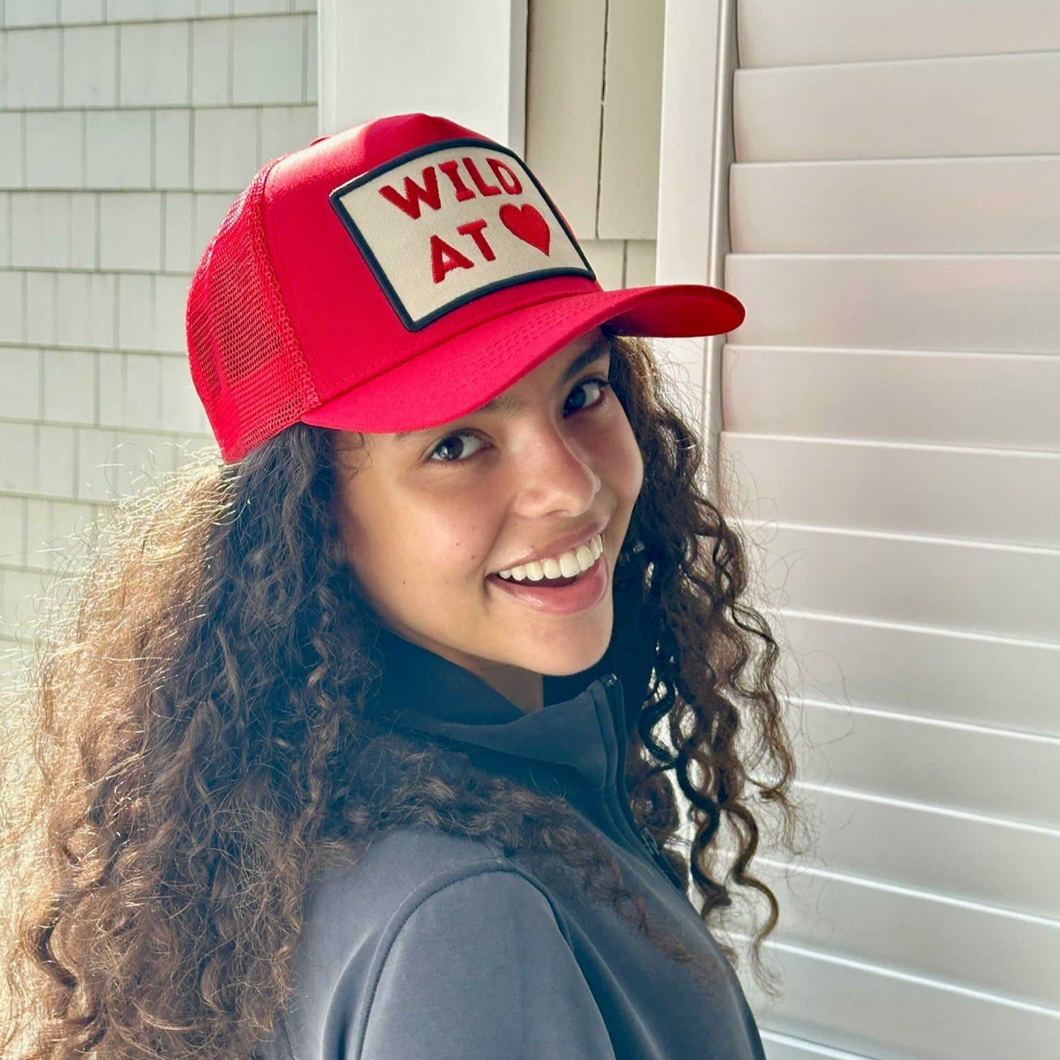 Wild at Heart Trucker - Red