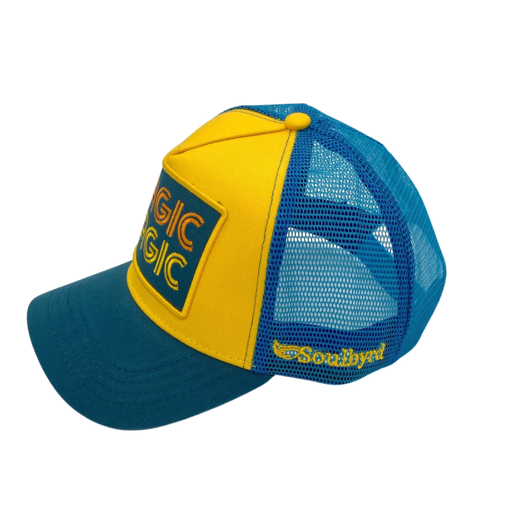 Magic Trucker Hat (Yellow/Navy)